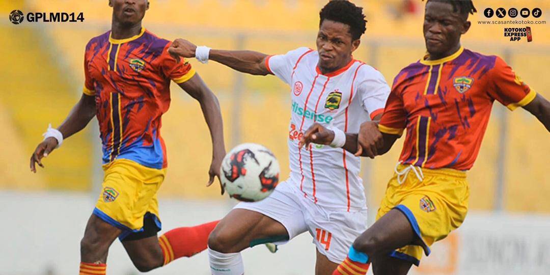 Hearts Of Oak Vs Asante Kotoko Mukwala Brace Propels The Porcupine