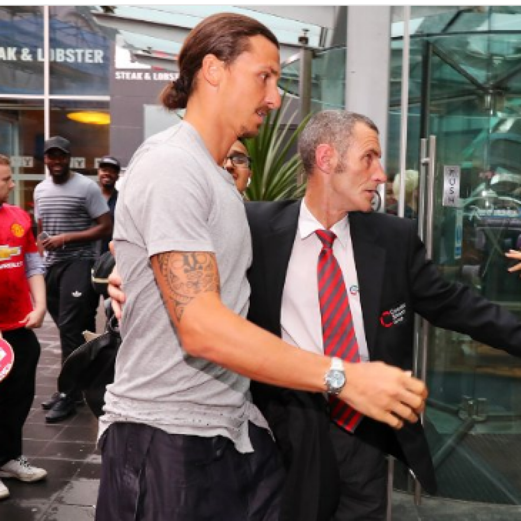 Police called to Zlatan Ibrahimovic's hotel to deal with rowdy fans