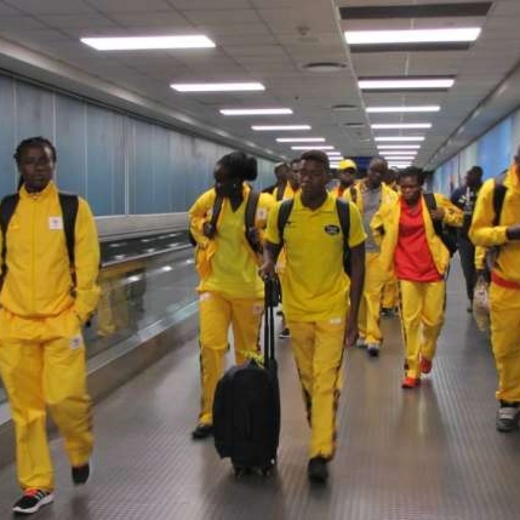 Ghana's Olympic Team Land in Rio Ahead of the Games