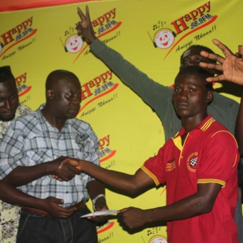 20-year old Abu National Wins 2016 Happy FM Damehene- After smashing Kickway