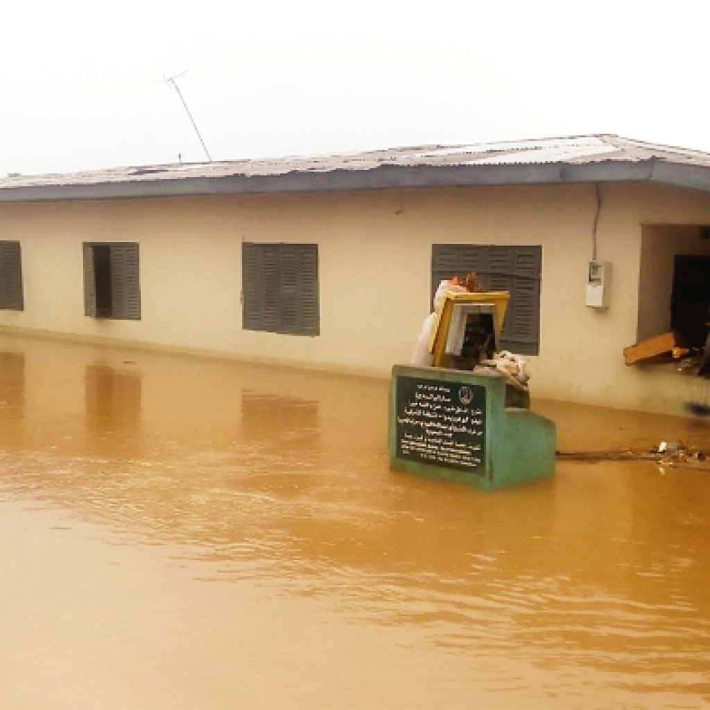 Over 150 houses submerged in Gomoa Okyereko and its environs