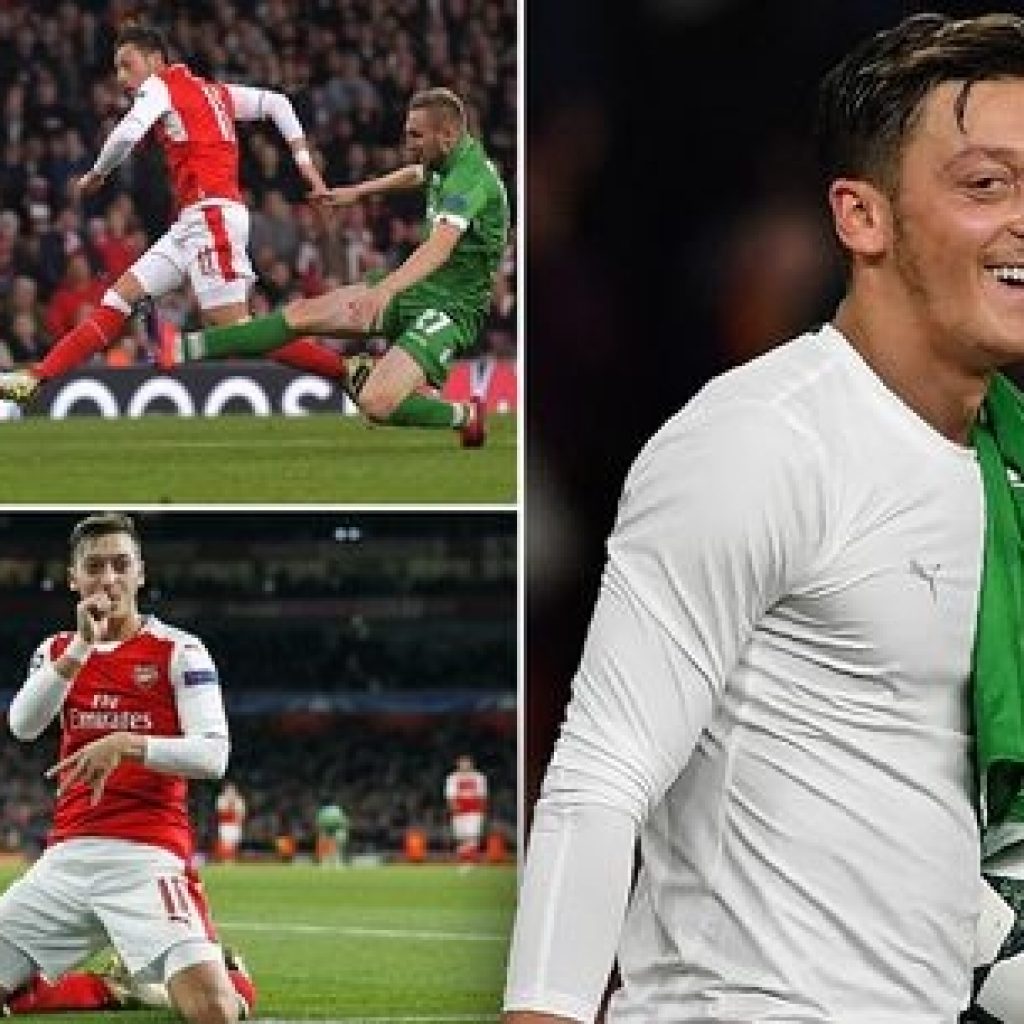 Arsenal 6-0 Ludogorets: Mesut Ozil scores hat-trick as Gunners cruise to victory – 5 things we learned