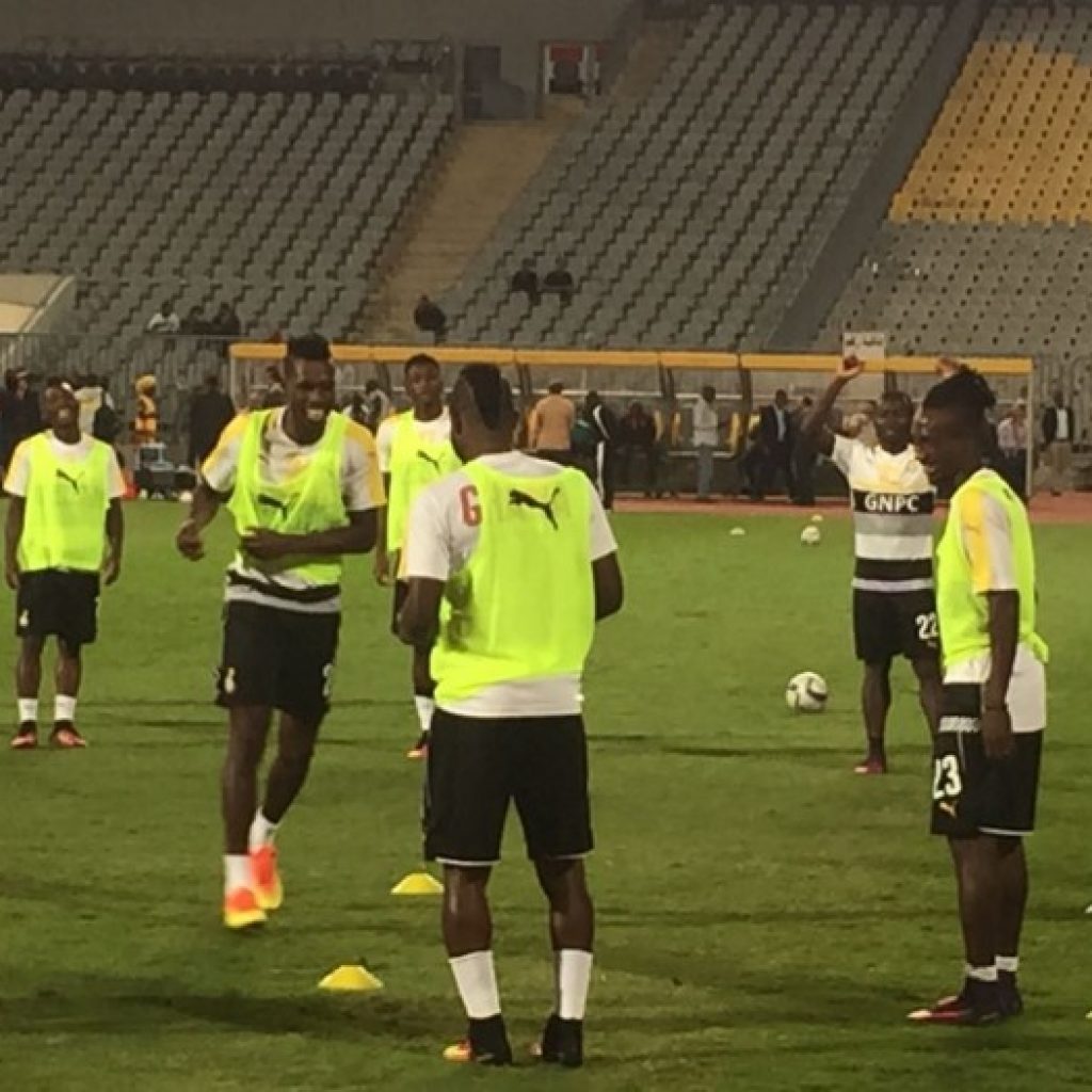 LIVE PHOTOS UPDATE: Battle-ready Stars Hold Last Training in Alexandria Ahead of Crucial Egypt Tie