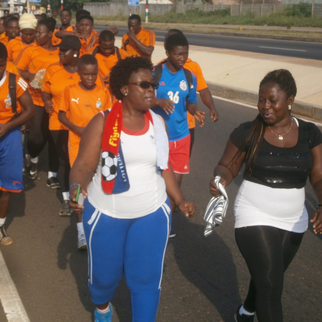 LIVE PHOTOS: Hundreds Throng El-Wak For Happy FM's Health and Fitness Festival