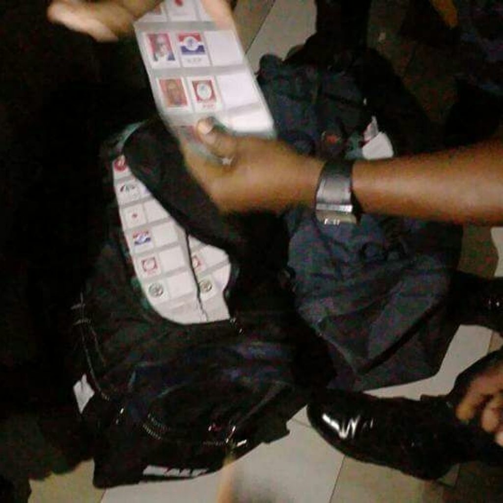 Retrieved thumb-printed ballot papers fake – Police