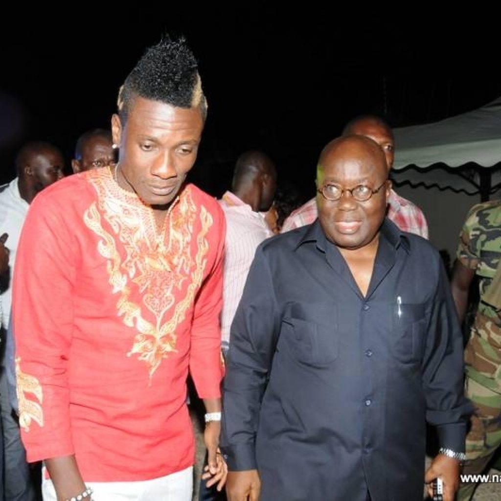 Asamoah Gyan Congratulates Nana Akufo Addo On His Election As Ghana President