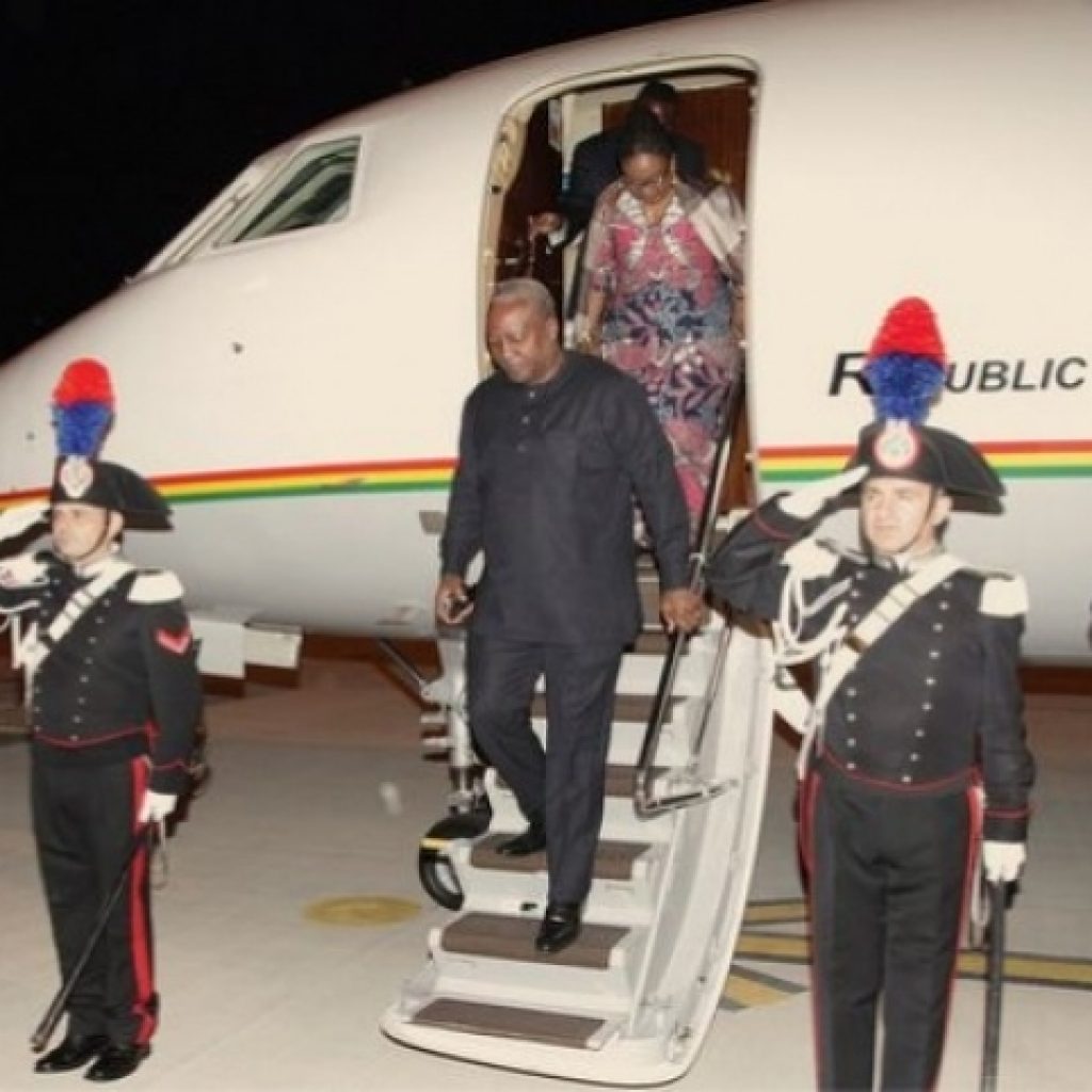 Mahama in Gambia for mediation talks