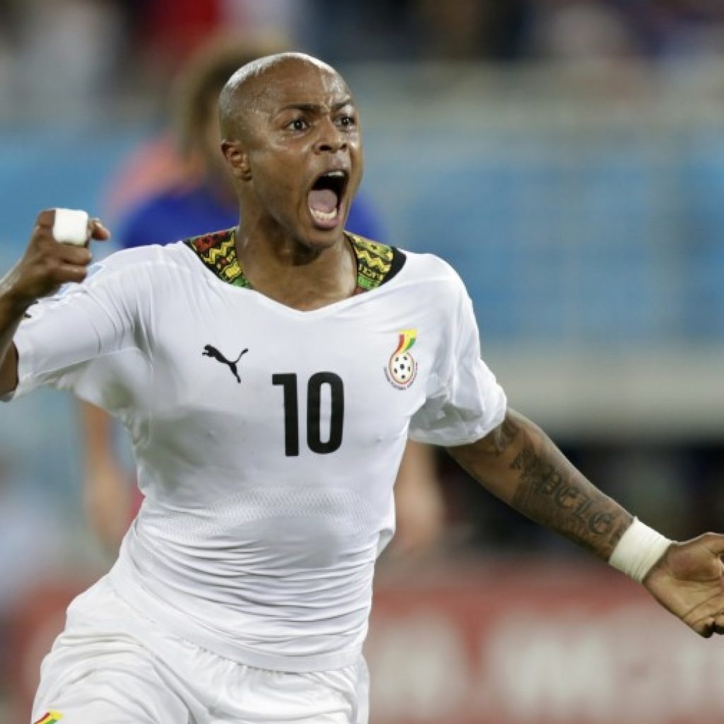 Ghana one of the two favourites for AFCON- Andre Ayew