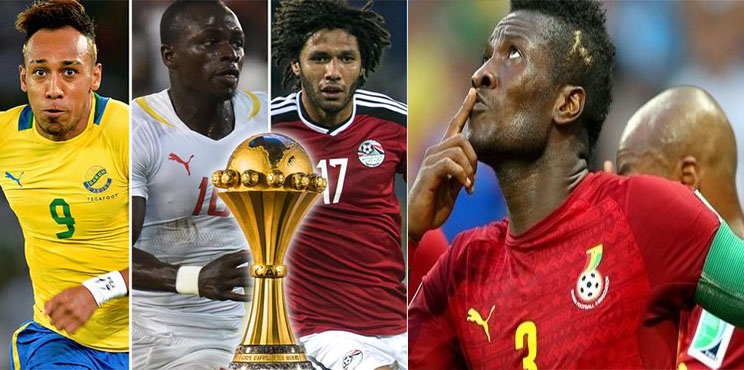 Gyan, Aubameyang, Mahrez, Mane and 16 other players to watch at AFCON