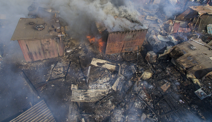 Agbogbloshie hit by another fire outbreak