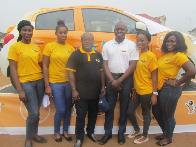 Inusah Munkaila Wins Car In Bic Shaver at 40 Promo