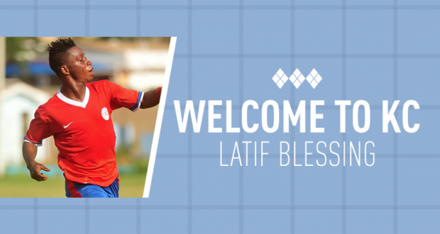 Latif Blessing joins MLS side Sporting KC