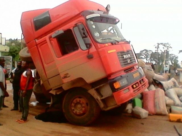 Two killed after truck tyre blast