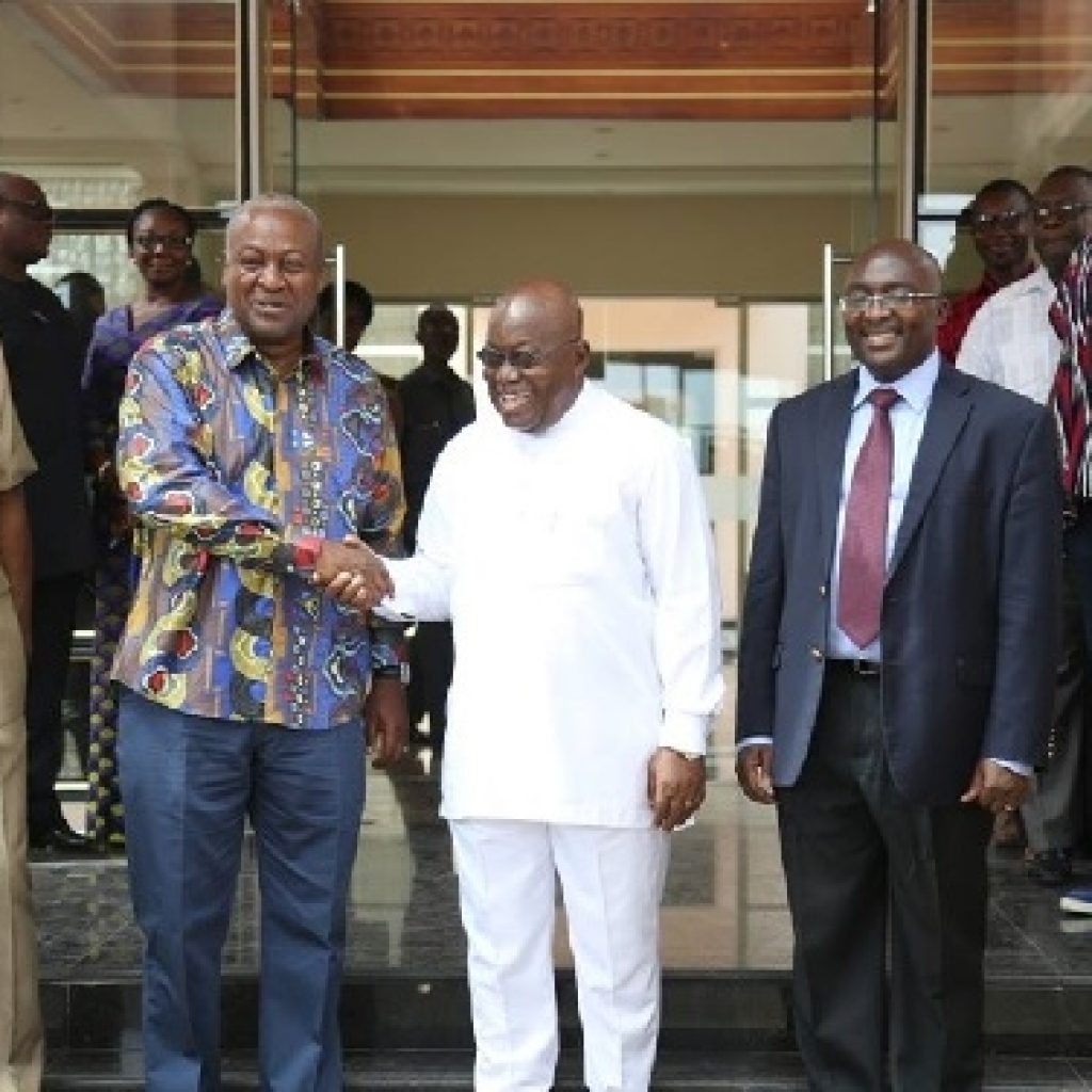 President-elect Nana Addo visits Flagstaff house