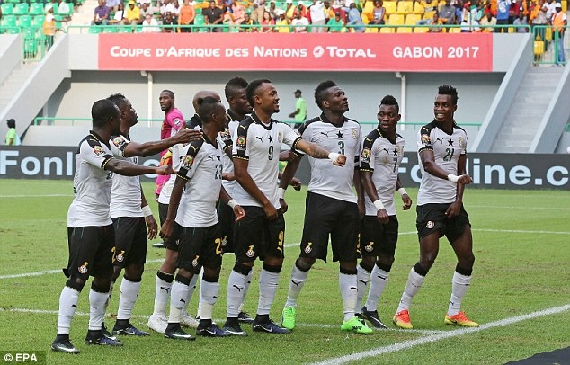 Black Stars to train in Franceville today ahead of  Cameroon Clash