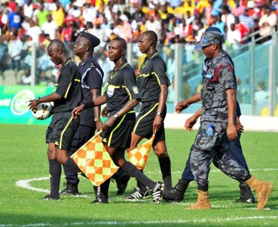 Match officials for Ghana Premier League match day one