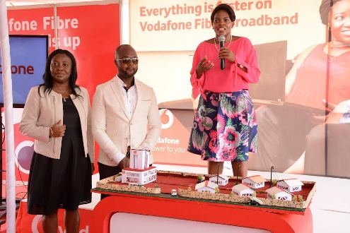 Vodafone Ghana launches fibre optic broadband