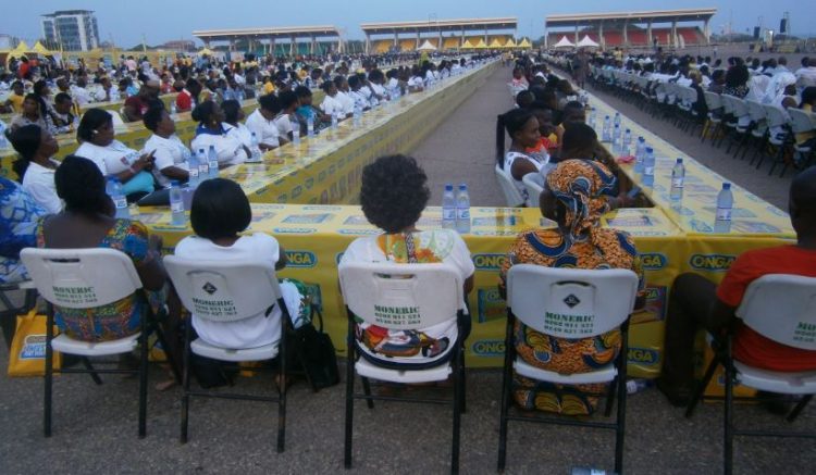 PHOTOS: ONGA breaks Guinness World Record for Longest Table in Ghana