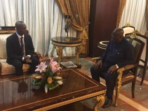 Black Stars coach Kwesi Appiah visits Prez Nana Addo