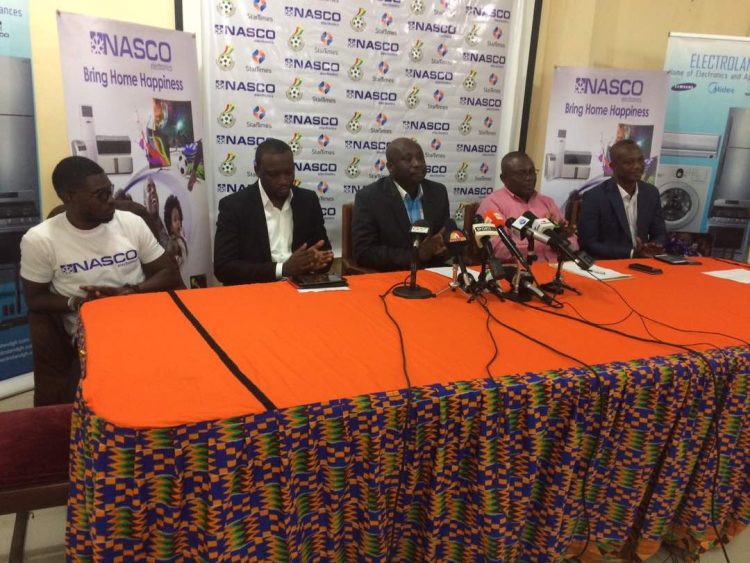 NASCO PARTNERS GHANA PREMIER LEAGUE IN 4-YEAR DEAL