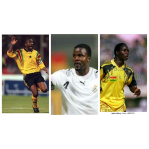 Abedi Pele, Sammy Kuffour and Tony Baffoe in sensational return to the field