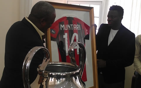 Ex-Ghana President John Mahama supports Muntari in fight against racism