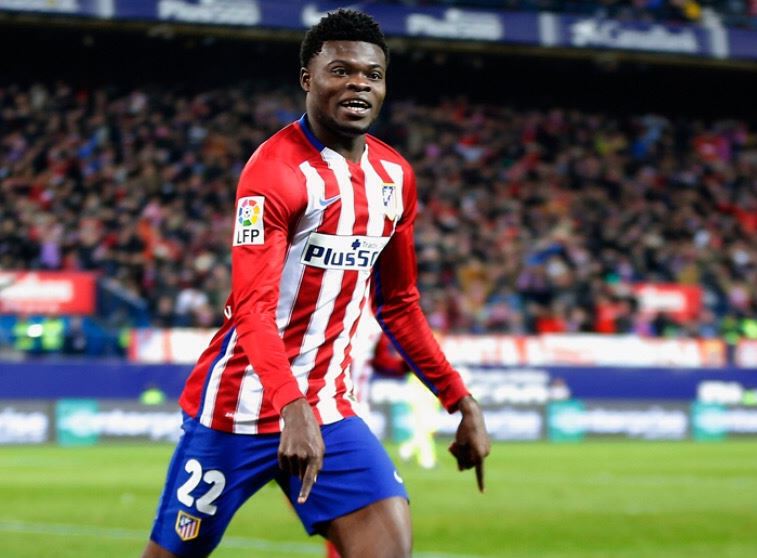 Thomas Partey relishes moving from grass to grace by playing for Atletico Madrid