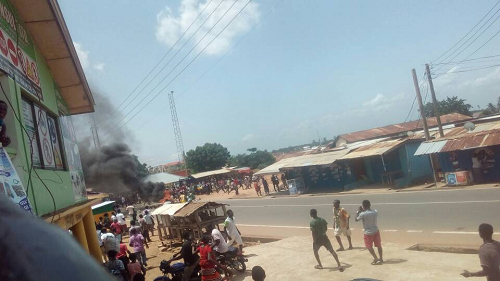 Somanya rioters used petrol bomb – Police