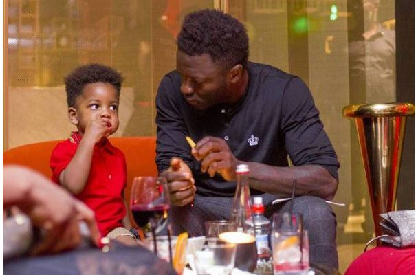 PHOTOS: Black Stars Players celebrate father's day with their kids