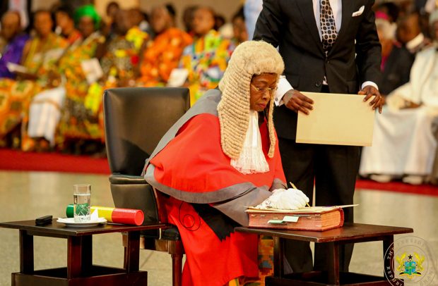 Sophia Akuffo Takes Over As Chief Justice