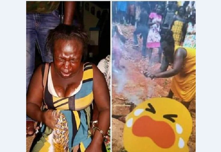 Police grab woman thought to have set Captain Mahama's body ablaze