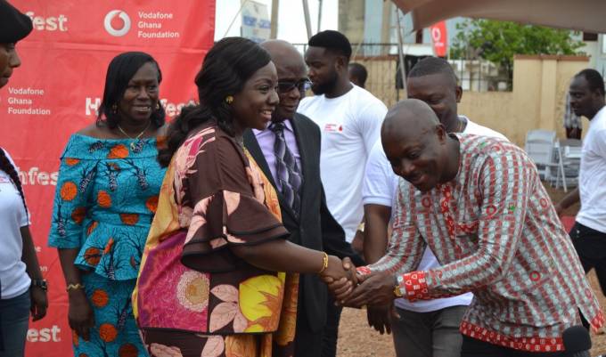 Lady Julia commends Vodafone for healthcare initiatives