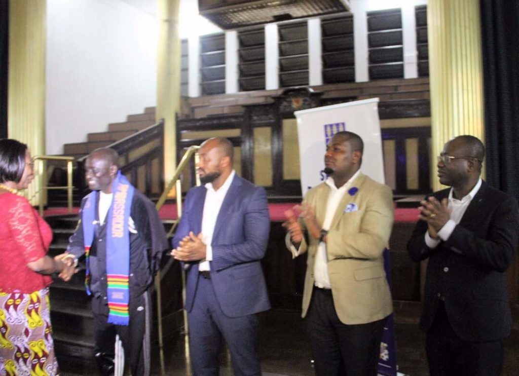 Reks Brobby, Kwesi Nyantakyi, MC Dan honoured by University of Ghana