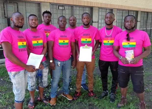 Eight Ghanaian gays protest treatment in Ghana