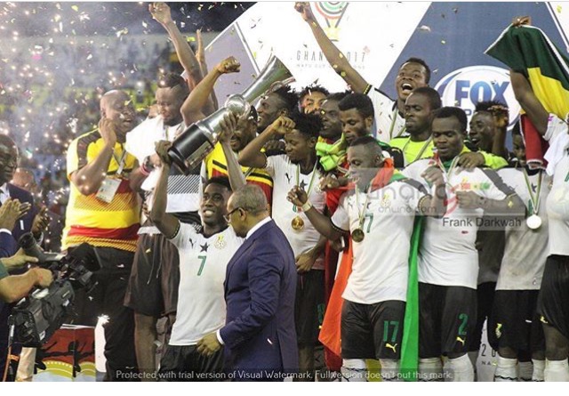 Black Stars B Whitewash Nigeria To Win 2017 WAFU Trophy