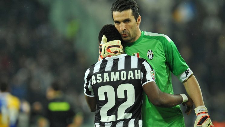 Ghana' Kwadwo Asamoah celebrates iconic Buffon as he turns 40 today