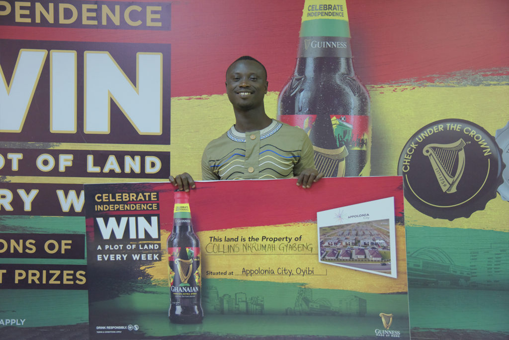 University of Cape Coast student wins in Guinness ‘Piece of Ghana’ Promo