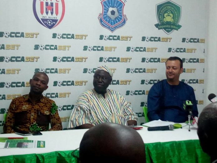 Soccerbet Secure Sponsorship Deals With Ebusua Dwarfs, Wa All Stars, Inter Allies and Berekum Chelsea