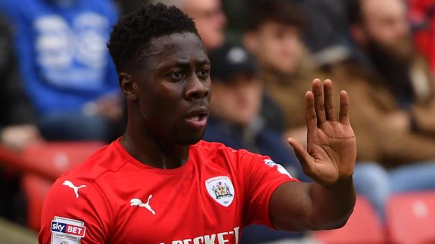 Andy Yiadom nominated for Barnsley player of the month