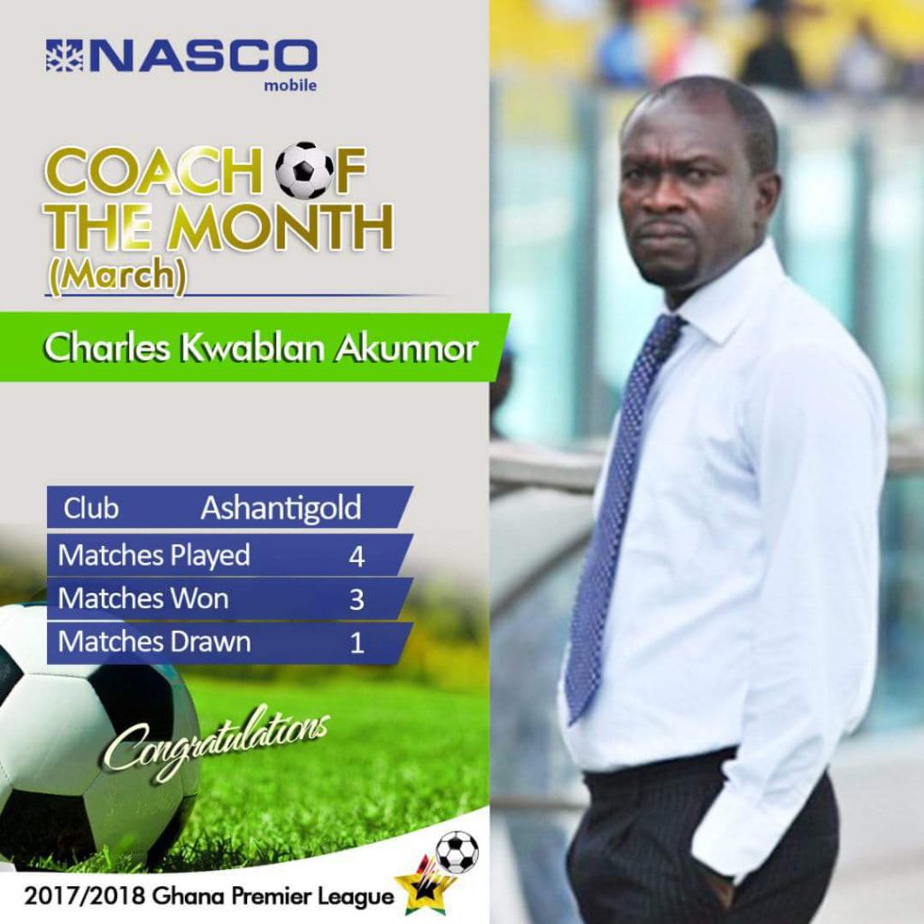 CK Akunnor: Coach of the month award will inspire me to do more