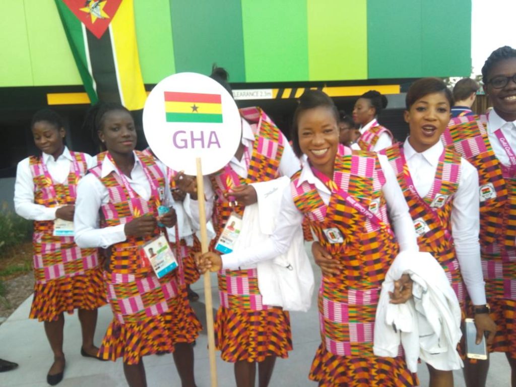 2018 Commonwealth Games: PHOTOS of Ghana’s stylish Kente outfit for the opening ceremony