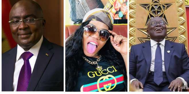 VIDEO: Mzbel mocks Akufo-Addo, Bawumia and Ken Ofori Atta