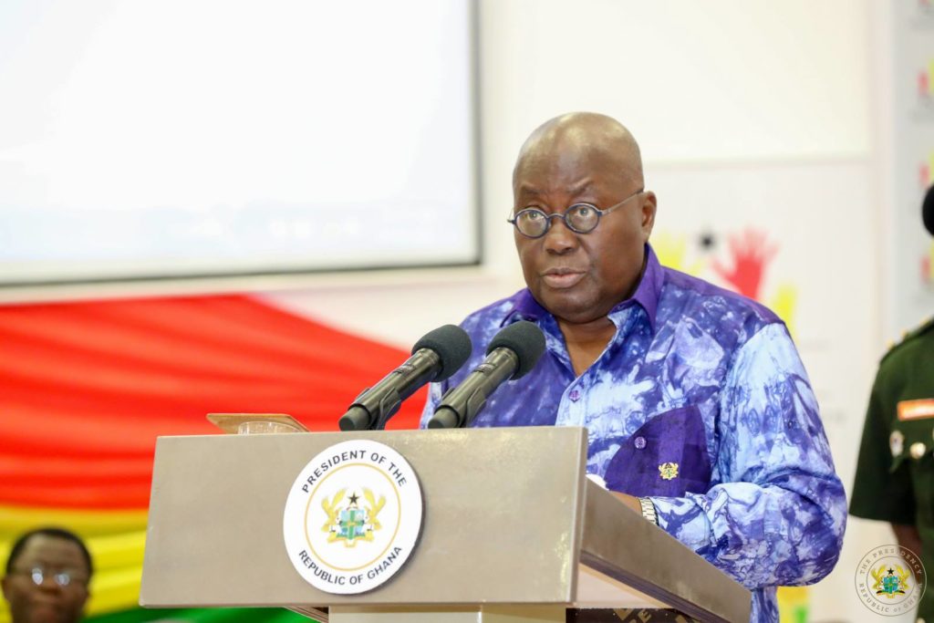 Nana Addo outdoors social development plan