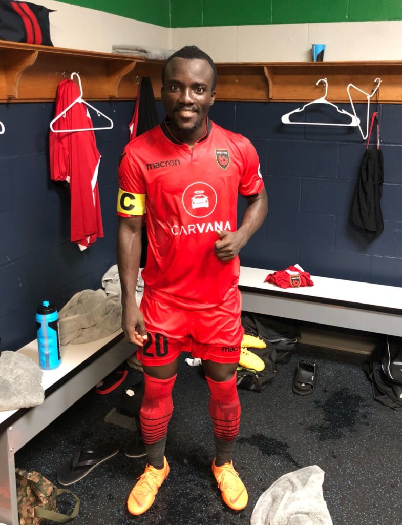 Ghana winger Solomon Asante appointed captain of Phoenix Rising