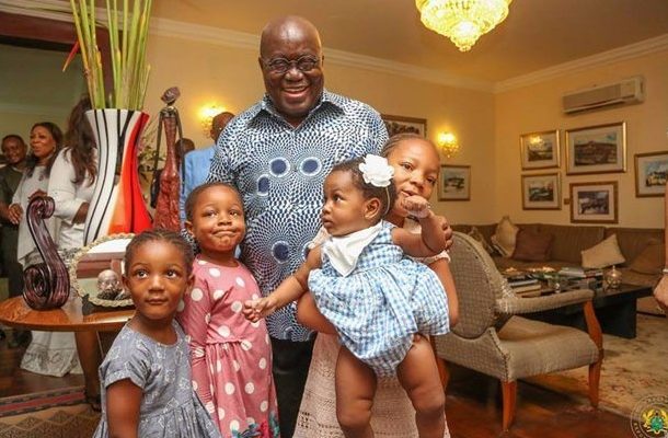 President Akufo-Addo takes wife, children, grandchildren on one week vacation to UK