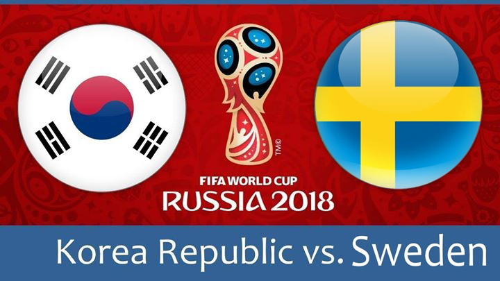 Russia 2018: Sweden v Korea Republic