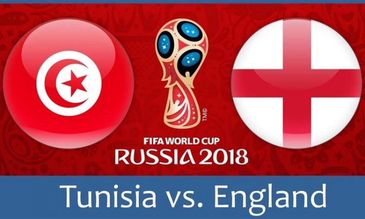 Russia 2018: England vs Tunisia