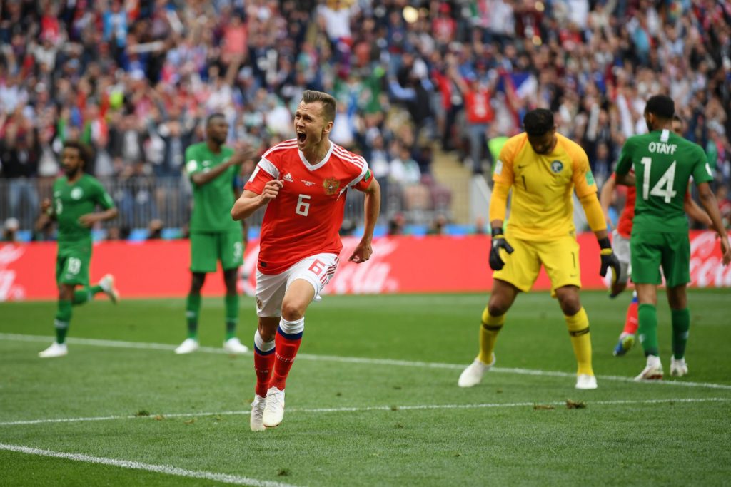 VIDEO: World Cup 2018 Group A opener Full Time: Russia 5- 0 Saudi Arabia