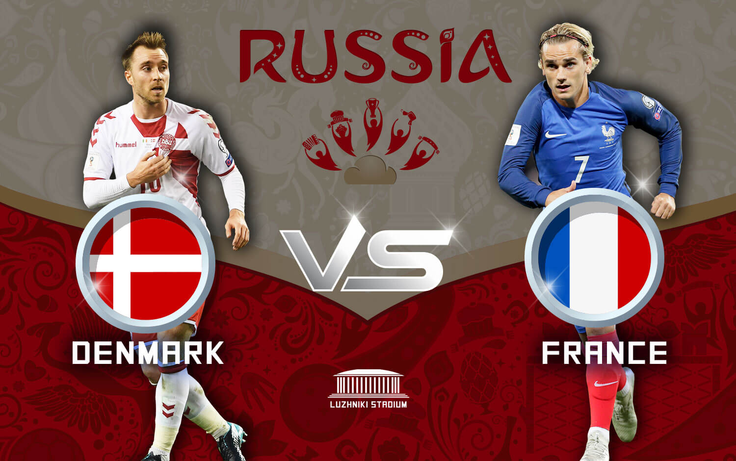 Denmark Vs France, final
