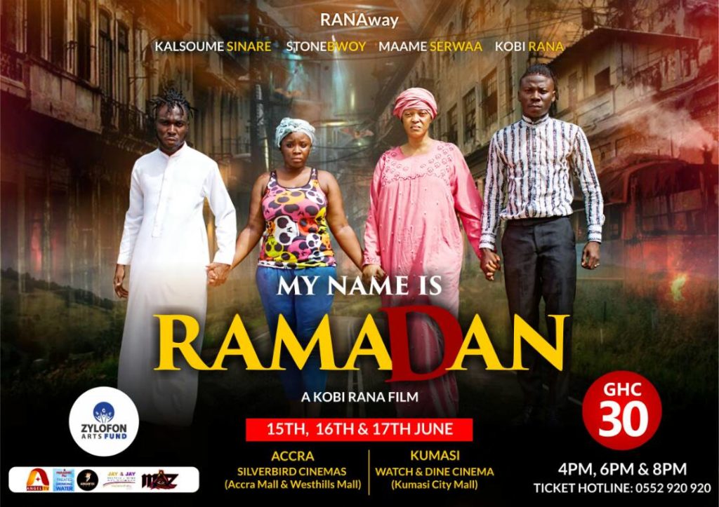 Stonebwoy in new Kobi Rana movie ‘Ramadan’ shows this weekend in Accra and Kumasi